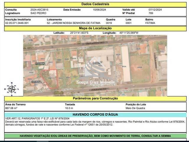 Terreno para Venda em Colombo - 5