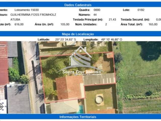 #55697 - Área para Venda em Colombo - PR - 2