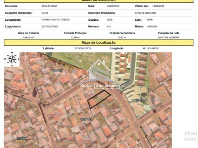 #77482 - Terreno para Venda em Colombo - PR - 3