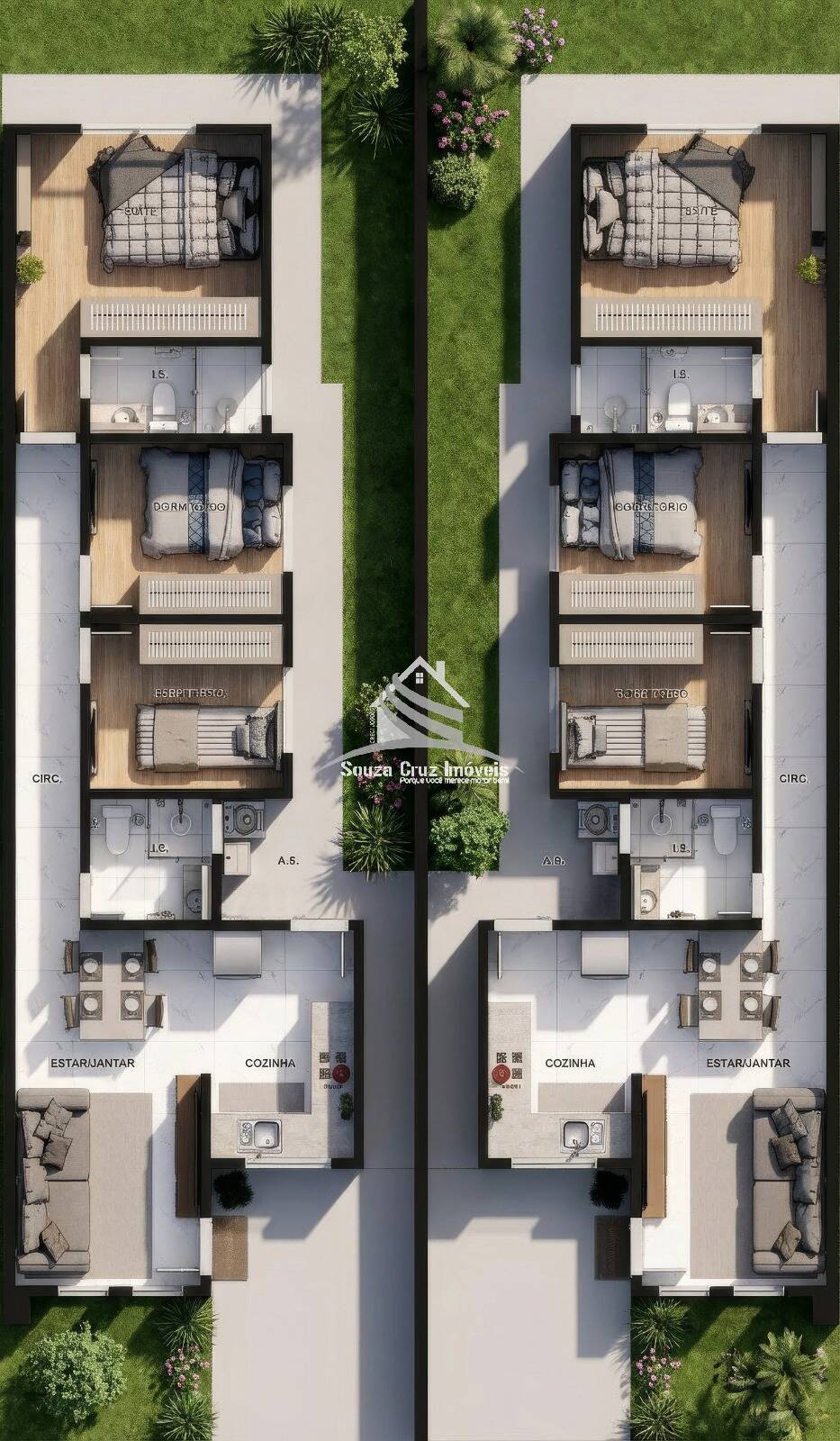 Casa, 3 quartos, 66 m² - Foto 10