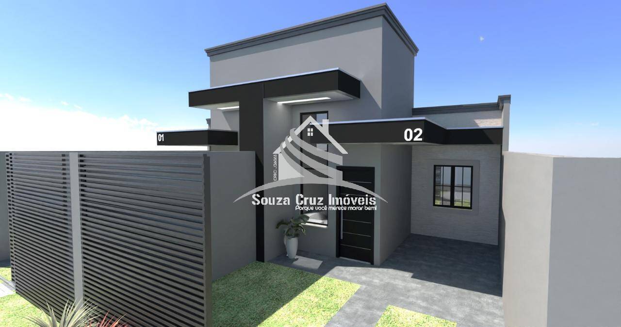Casa, 2 quartos, 52 m² - Foto 2